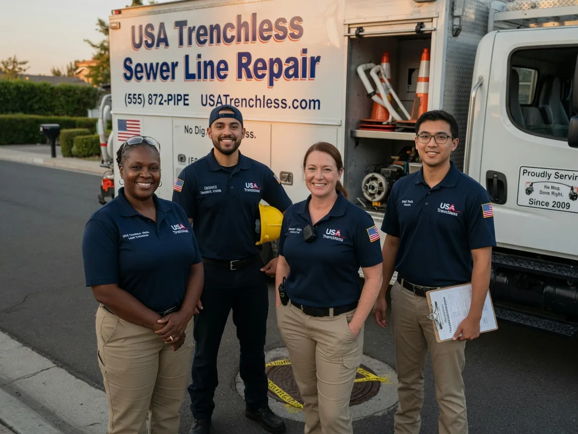 Sewer Line Repair company in Rew, PA